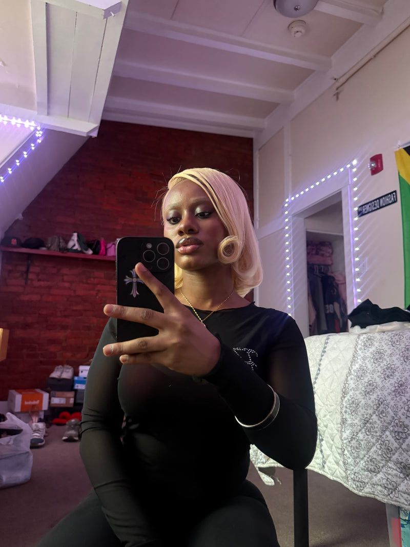 Blonde Straight Bob Wig